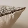 Poduszka nowoczesna prosta okładka ręcznie tkana próbka pokój dekoracyjne poduszki etui sypialnia wykuszowe okno głowa z łóżkiem poduszka