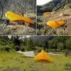 Tents And Shelters Ultralight 310g Flysheet Tent Waterproof 20D Double Sided Silicone Coated Nylon Camping Rain Cover