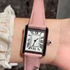 Dials Working Automatic Watches kajia Live streaming Kajia Tank Watch Womens New Light Luxury Small Square Quartz