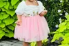 Girl Dresses Summer Cute Toddler Kids Baby Girls Dress Princess Clothes Short Sleeve Square Collar Holiday Party With Florals Clothing