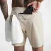 Мужская йога спорт короткие быстрые сухие шорты с задним карманным мобильным телефоном повседневно бег Lulululy Lemenly Mid Sports Gym Jogger Pant L6