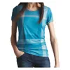 Designer feminino de camiseta moda Inglaterra listrada manga feminina outono cor casual colorido combinando camiseta longa camiseta de camiseta feminina algodão de algodão