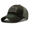 Ball Caps Spring And Summer Mesh Breathable Personality Sticker Embroidery Women's Baseball Cap Hat Men's Outdoor Sunscreen