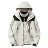 Men's Jackets Stormtrooper Windproof And Warm Three In One Detachable Waterproof Women's Plush Thickened