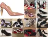 Chaussures de rouge à lèvres designer Femmes Red Pumps Talons hauts 12cm 10cm 8cm avec sac de poussière mariée Sandales Sandales à la mode sexy 6320784