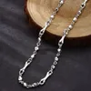 Catene Bocai S925 Sterling Silver Trendy Personalizzato rotto di collana ossea per uomini e donne