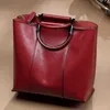 Bag Damen 2024 reines handgefertigtes Frühling/Sommer -Handtasche Kuhläden Crossbody One Schulterkreuzung