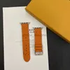 Top designer cinghie regalo regalo per la banda Apple Watch 44mm fascio di cuoio Bracciale Fashion Fashi