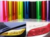 Les autocollants de film de lampe frontale changent les lumières films couleurs Matt Blackhened Tail Fog Film Protective Film Translucent Lamp Decal7094162