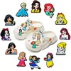 Anime encantos al por mayor recuerdos de la infancia sirena hada princesa graciosa regalos caricaturas accesorios de calzado accesorios de decoración de pvc hebilla de goma suave amuleto