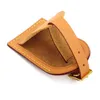 Custom Letters Vegetable Tanned Leather Luggage Tag Aircraft Cow Leather Boarding Travel Badge Tag Trolley Case Leather Badge 240418