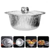 Mugs Aluminum Pots Cooking Disposable Food Bread Baking Foil Covered Convenient Containers Barbecue