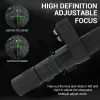 Teleskop Night Vision Scope Optical Aiming Crosshair HD Monokulärt teleskop med infraröd belysning för utomhusdag/nattjakt