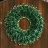 Fiori decorativi da 40 cm rotonda di natale rotonda per caminetti della porta d'ingresso Garlands Finestra Wall Decor 2024 Navidad