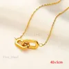 Louiseviution Gold Plated Pendant Necklace Design For Women Love Jewelry Stainless Steel Chain Pendant Necklace Designer Wedding Party Travel 16