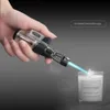 Eerlijke buigbare directe injectie lichtere transparante mini winddichte hogedrukinjectie kleine laspistool sigaaraansteker