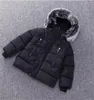 Hiver Enfants Vestes Enfants Camouflage Down Cabille de fourrure de fourrure Outwear pour Toddle Boys Girls Winter Snowsuits Outfits4575964