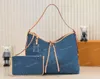 Denim många stil lyxiga designer väska kvinnor denim tygväska transport axel väska handväska crossbody väska canvas messenger shopping handväska koppling ryggsäck toppkvalitet