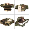 Sacs camping sac en allaine extérieur sac multi-ceinture sac de ceinture tactique camouflage de sac à main