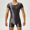 Short masculin Men de surface brillante hommes habile skille