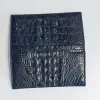 Brieftaschen 100% echte Krokodilleder Männer Lange Brieftaschen Alligator Haut echtes Leder Geldbeutel Geburtstagsgeschenk für Männer