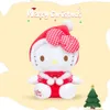 2024 Hot Sales Japanese Cartoon Pink Hello Kt Plush Toy Deer Kitty fylld Animal Kawaii Halo Cat Kids Toys