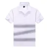 2024 Zomer Nieuwe heren Polo shirt Korte mouw Designer Drukte letters Casual Ademende mode Mens vaste kleur Bedrijf reversknop katoenpolo shirtm-3xl