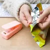 new 2024 Mini Heat Bag Sealing Machine Household Manual Heat Sealer Kitchen Accessor Portable Thermal Plastic Packing Machine Bag heat