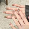 De faux ongles appuyez sur des paillettes durables ne divisant jamais le confort faux pour les faillants et les fêtes portant