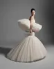 Крикор Джаботианская русалка свадебные платья уникальное дизайнерское платье без бретелек.