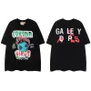 Galeria Depts T Shirt Summer Fashion Mens Domens Projektanci Tees Tshirts Lose krótkie topy z krótkim rękawem T-shirt