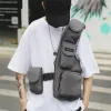 Chaleco neto Hip Hop Cofre Rig Bag Streetwear Funcional Tactical Bolsas de cofre Unisex Bag de cintura de moda Pack