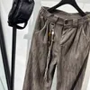 Pantaloni da uomo J12123 Fashion 2024 Runway Luxury European Design Party Style Abbigliamento