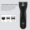 Professional Groin Body Hair Trimmer Ball Shaver for Men Body Grooming Clipper Rechargeable Ceramic Trimmer Bikini Epilator 240411