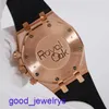 Hot AP Wrist Watch Epic Royal Oak Series 26331or Mens 18K Rose Gold Automatic mécanique Swiss Watch Luxury avec diamètre 41 mm