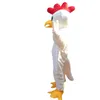 2024 mascotte di pollo di alta qualità costume anime costume natalizio di balsamo di compleanno di Halloween festa di compleanno