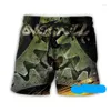 Herren -Shorts Mode Frauen/Herren 3D -Print Overkill Band Sommer Beach Streetwear Männer schnell trockener Urlaub Casual Casual Casual