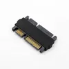 High Quality SATA 22 Pin Male-to-male Adapter Hard Drive Adapter with SATA 7+15Pin Straight Adapter Card for Data Sharing and Storage