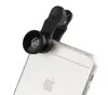 180 grader Fisheye Macro 2 i 1 Lens magnetfäste för mobiltelefoner Black 606670797