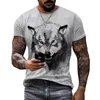 Herren-T-Shirts Sommer Herren Ace of Tops Spaten T-Shirt 3D Bunte Druck kurzärmelig übergroßes Hemd Casual Fashion Street Kleidung