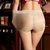 Mutandine femminili Donne Olio Sheer Glossy Boxer Slievi bianche e setose elastico See attraverso pantaloncini erotici Lingerie Sex Love Boxer piatti