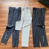 Lu Men Jogger Long Pants Sport Yoga Outfit Fleece Gym Pockets Sweat Anting