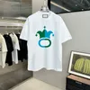 Designer Summer Tshirts Man Euro Over Size Top Tees Luxury Letter Tryckt kvinnor T-shirts Kort ärm Cotton T-shirt XS-5XL TEE