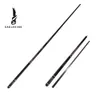 Billiard Cue Albero in fibra di carbonio 1/2 Piscina in legno di Doct Tech Sli diviso 12,9 mm Dimensione della punta nera Tecnologia Black Fibra in fibra Cue 240415