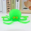 6 couleurs Sponge Absorbant Octopus Baby Bath Toys Stressing Stress Relief Toys Summer Pool Poule Play Water pour enfants 240418