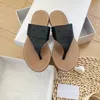 Designer Sandals Women Slides Sandles Slippers Leather Flat Sandal Mules Thong sandals Black Bown White Flip Flops Sliders Slipper Summer Beach Sandale Shoes