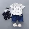 Sommer Babykleidung Set Kinder Jungen Fashion Shirt Shorts 2pcs Kleinkind