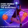 MPMVP Light Up Basketball - Size 5 - Glow in The Dark Basketball - USB Rechargeable - Gift Wraped for Kids Boys Teenagers 240407