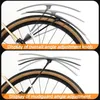 12pcs Rockbros Road Cycling Fender Bike per pneumatici per pneumatici facile Installazione in alluminio Supporto in lega in lega