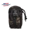 Torby EmersonGear taktyczna torba talii M1 Polisowa woreczka Universal Storage Pack Panel Airsoft Hunting Turing Cycling Molle Nylon